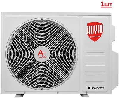 Мульти сплит-система на 2 комнаты Royal Thermo RTFMO-18HN8/RTFMI-09HN8/black*2