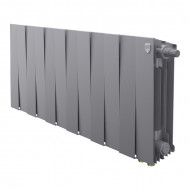 Радиатор биметаллический Royal Thermo PianoForte 300 Серебристый VR80 - 12 секц.