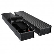 Конвектор внутрипольный Royal Thermo ATRIUM TURBO-150/300/2200-DG-U-BL