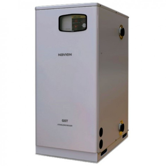 Котел газовый Navien GST - 40KN напольный, 2 конт., закр.кам.сгор. т/о - нерж.