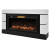 Каминокомплект: Очаг Electrolux EFP/P-3620LS, портал Moderno 42/40/36, белый, р/в