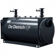 Котел стальной DE DIETRICH CA R 550 напольный, 1 конт., откр.кам.сгор. газ./диз, наддув, без п/у