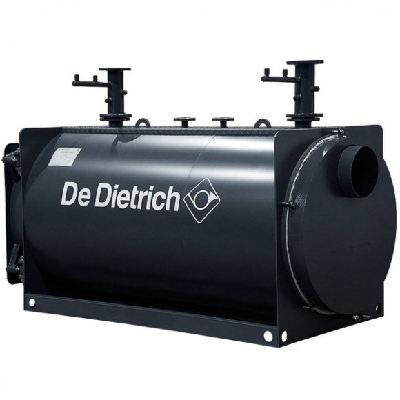 Котел стальной DE DIETRICH CA R 550 напольный, 1 конт., откр.кам.сгор. газ./диз, наддув, без п/у