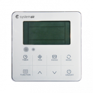 Проводной пульт управления для фэнкойлов типа FCC/FCS, FWM Systemair SYS XK05A
