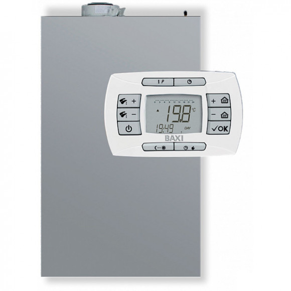 Котел газовый BAXI LUNA IN PLUS 1.24 конденсационный, настенный, 1 конт., закр. кам. сгор. Котел газовый BAXI LUNA IN PLUS 1.24 конденсационный, настенный, 1 конт., закр. кам. сгор.