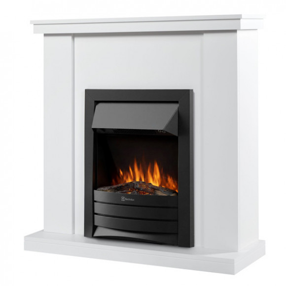 Каминокомплект: Очаг Electrolux Classic EFP/P-1020LS PTC, портал Uno Classic белый Каминокомплект: Очаг Electrolux Classic EFP/P-1020LS PTC, портал Uno Classic белый