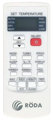 Кассетный кондиционер Roda RS-CS60AZ/RU-60AZ3