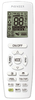 Кассетный кондиционер Pioneer KFCI48GV/KONI48GV/TCI04V