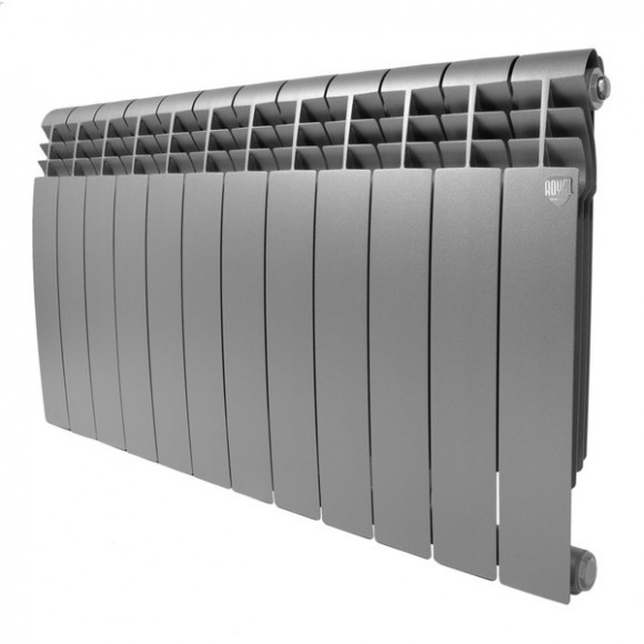 Радиатор Royal Thermo BiLiner 500 /Silver Satin - 12 секц. Радиатор Royal Thermo BiLiner 500 /Silver Satin - 12 секц.