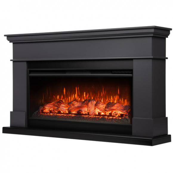 Каминокомплект: Очаг Royal Thermo Aurora RTFP/P-AR40LS, портал California 40, графит Каминокомплект: Очаг Royal Thermo Aurora RTFP/P-AR40LS, портал California 40, графит