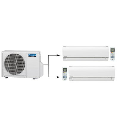 Мульти сплит-система на 2 комнаты Panasonic Free Multi CU-2E15PBD/CS-E7RKDW*2шт Мульти сплит-система на 2 комнаты Panasonic Free Multi CU-2E15PBD/CS-E7RKDW*2шт