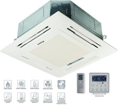 Кассетный внутренний блок мульти сплит-системы Pioneer KCMS12B/TC03