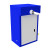 Термоблок газовый уличный ТГУ-НОРД-С (син., с котлом Arderia SB24, 1конт., СМТ-Смарт G4, лев-пр)