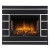 Каминокомплект: Очаг Electrolux EFP/P-3020LS N, портал Moderno 30 шпон чёрный дуб
