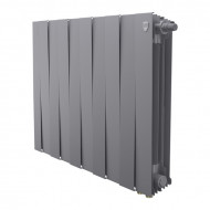 Радиатор биметаллический Royal Thermo PianoForte 500 Серебристый VR80 - 10 секц. Радиатор биметаллический Royal Thermo PianoForte 500 Серебристый VR80 - 10 секц.