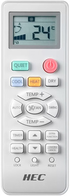 Кондиционер HEC BASIC ON-OFF ALU 12HRAL03/R3