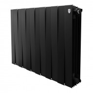 Радиатор биметаллический Royal Thermo PianoForte 500 Чёрный - 12 секц. Радиатор биметаллический Royal Thermo PianoForte 500 Чёрный - 12 секц.