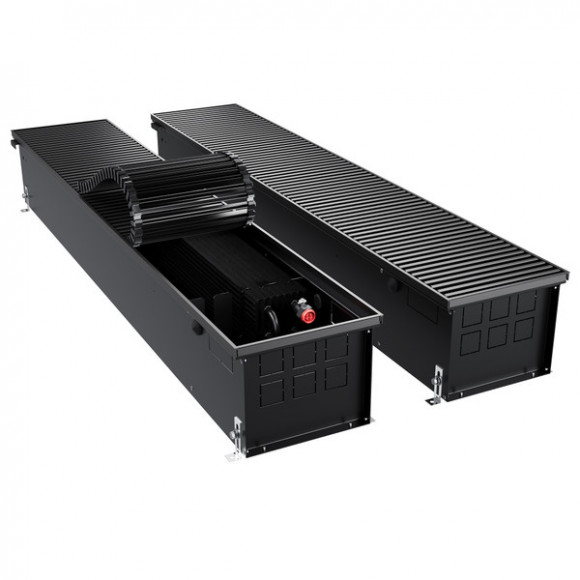 Конвектор внутрипольный Royal Thermo ATRIUM TURBO-190/250/3000-DG-U-BL