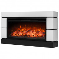 Каминокомплект: Очаг Royal Thermo Aurora RTFP/P-AR40LS, портал Moderno 42/40/36, белый Каминокомплект: Очаг Royal Thermo Aurora RTFP/P-AR40LS, портал Moderno 42/40/36, белый