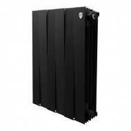 Радиатор биметаллический Royal Thermo PianoForte 500 Чёрный - 6 секц. Радиатор биметаллический Royal Thermo PianoForte 500 Чёрный - 6 секц.