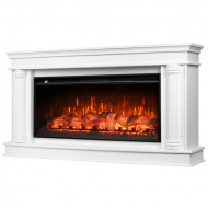 Каминокомплект: Очаг Royal Thermo Aurora RTFP/P-AR40LS, портал Olympia 42/40/36, белый Каминокомплект: Очаг Royal Thermo Aurora RTFP/P-AR40LS, портал Olympia 42/40/36, белый