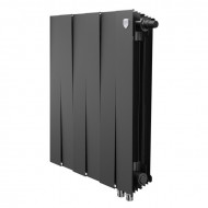 Радиатор биметаллический Royal Thermo PianoForte 500 Чёрный VR80 - 6 секц. Радиатор биметаллический Royal Thermo PianoForte 500 Чёрный VR80 - 6 секц.