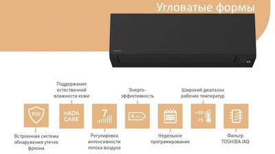Настенный внутренний блок мульти сплит-системы Toshiba RAS-B13G3KVSGB-E Настенный внутренний блок мульти сплит-системы Toshiba RAS-B13G3KVSGB-E