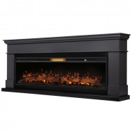Каминокомплект: Очаг Royal Thermo Aurora RTFP/P-AR60LS, портал California 60 G, графит Каминокомплект: Очаг Royal Thermo Aurora RTFP/P-AR60LS, портал California 60 G, графит