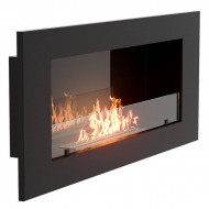 Каминокомплект:Биокамин Firelight BFP/W-110+Набор керамических камней М, черные Каминокомплект:Биокамин Firelight BFP/W-110+Набор керамических камней М, черные