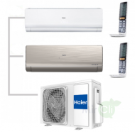 Мульти сплит-система на 2 комнаты Haier Lightera Super Match 2U40S2SM1FA/AS09NS6ERA-W/AS09NS6ERA-G Мульти сплит-система на 2 комнаты Haier Lightera Super Match 2U40S2SM1FA/AS09NS6ERA-W/AS09NS6ERA-G
