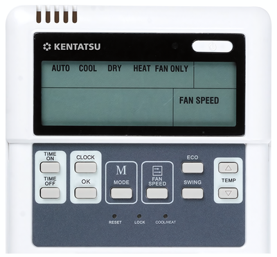 Кассетный фанкойл до 3.5 кВт Kentatsu KQZE35H0EN1/KPU65-C