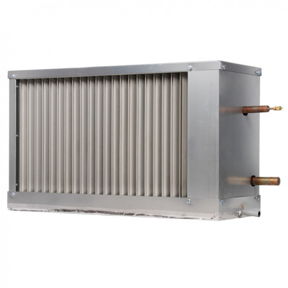 Охладитель фреоновый для прямоугольных каналов SHUFT WHR-R 500x250-4 Охладитель фреоновый для прямоугольных каналов SHUFT WHR-R 500x250-4