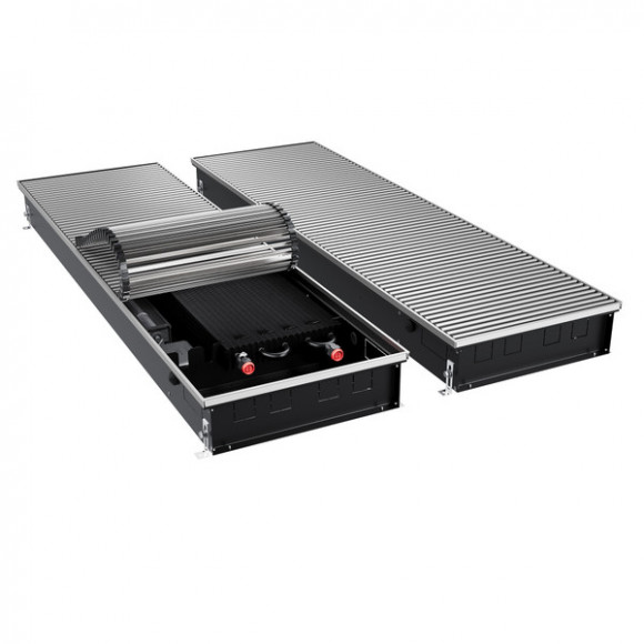 Конвектор внутрипольный Royal Thermo ATRIUM TURBO-110/400/1100-DG-U-NA
