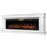Каминокомплект: Очаг Royal Thermo Aurora RTFP/P-AR60LS, портал Olympia 60, белый Каминокомплект: Очаг Royal Thermo Aurora RTFP/P-AR60LS, портал Olympia 60, белый