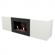 Тумба с биокамином Firelight BFP/P-1400L белая Тумба с биокамином Firelight BFP/P-1400L белая