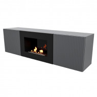 Тумба с биокамином Firelight BFP/P-1400L графит Тумба с биокамином Firelight BFP/P-1400L графит