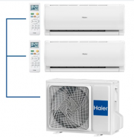Мульти сплит-система на 2 комнаты Haier LEADER Super Match 2U50S2SM1FA-3/AS09TS6HRA-M*2шт Мульти сплит-система на 2 комнаты Haier LEADER Super Match 2U50S2SM1FA-3/AS09TS6HRA-M*2шт