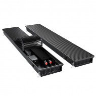 Конвектор внутрипольный Royal Thermo ATRIUM TURBO-80/250/2900-DG-U-BL