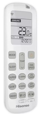 Кондиционер Hisense Zoom AS-24UW4RBTKB00 Кондиционер Hisense Zoom AS-24UW4RBTKB00