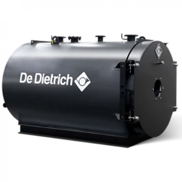 Котел стальной жаротрубный DE DIETRICH CA R 450 напольный, 1 конт., откр.кам.сгор. газ./диз, наддув, Котел стальной жаротрубный DE DIETRICH CA R 450 напольный, 1 конт., откр.кам.сгор. газ./диз, наддув,