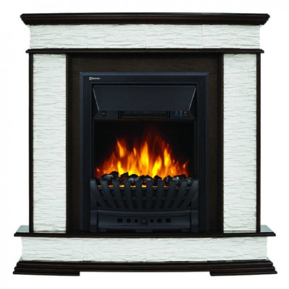 Каминокомплект:Очаг Electrolux EFP/P-1020LS, портал Scala Classic сланец скалистый бел., тёмн. Дуб Каминокомплект:Очаг Electrolux EFP/P-1020LS, портал Scala Classic сланец скалистый бел., тёмн. Дуб