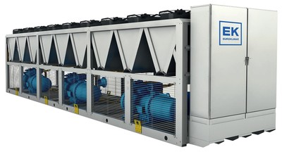Чиллер с воздушным охлаждением Euroklimat EKCCH/BS 731-3-3