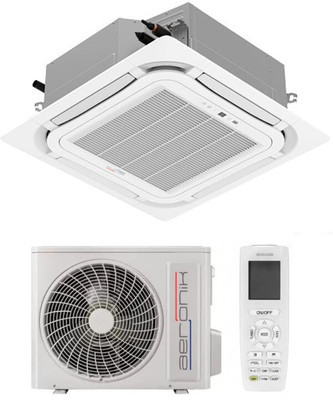Кассетный кондиционер Aeronik ASI-AKH71R1/B-S INV/ASO-AGUHN71R1/INV(TF06)
