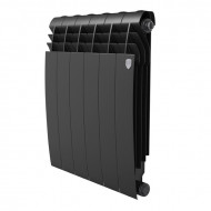 Радиатор биметаллический Royal Thermo BILINER B 500 Чёрный - 6 секц.