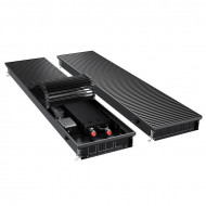 Конвектор внутрипольный Royal Thermo ATRIUM TURBO-80/300/1500-DG-U-BL