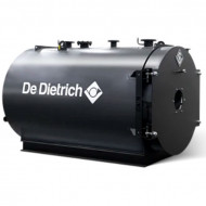 Котел стальной жаротрубный DE DIETRICH CA R 700 напольный, 1 конт., откр.кам.сгор. газ./диз, наддув,