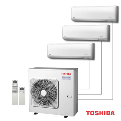 Внешний блок мульти сплит-системы на 3 комнаты Toshiba RAS-3M26G3AVG-E Внешний блок мульти сплит-системы на 3 комнаты Toshiba RAS-3M26G3AVG-E