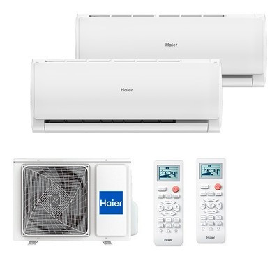 Мульти сплит-система на 2 комнаты Haier Leader Super Match 2U50S2SM1FA-3/AS07TS6HRA-M/AS09TS6HRA-M Мульти сплит-система на 2 комнаты Haier Leader Super Match 2U50S2SM1FA-3/AS07TS6HRA-M/AS09TS6HRA-M