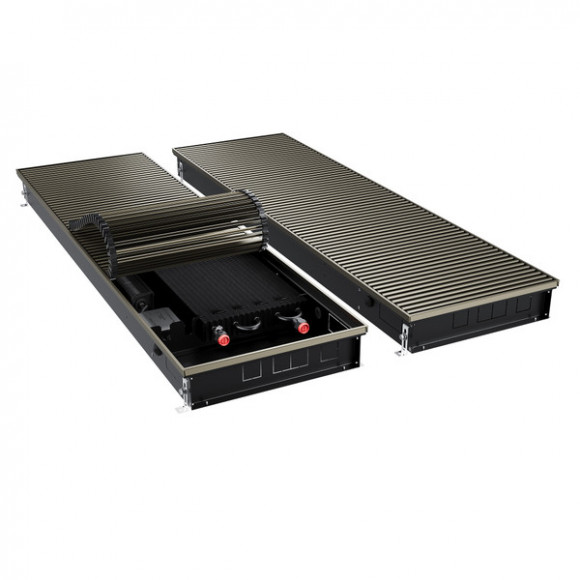 Конвектор внутрипольный Royal Thermo ATRIUM TURBO-90/400/1700-DG-U-DB Конвектор внутрипольный Royal Thermo ATRIUM TURBO-90/400/1700-DG-U-DB
