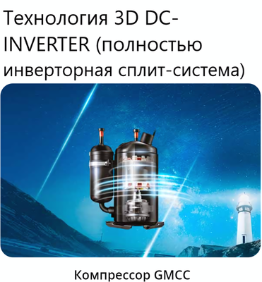 Внешний блок мульти сплит-системы на 5 комнат Mdv Free match MD5O-42HFN8